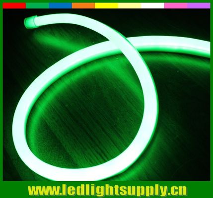 14x26mm Semi transparente PVC super brilhante 220v multicolor LED neon flex luz para edifícios
