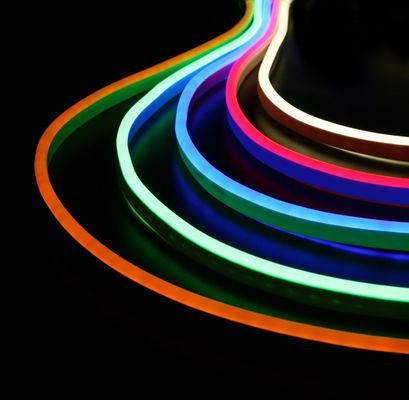 8*16mm ultra-finos luzes de cordas de néon LED impermeáveis de Natal