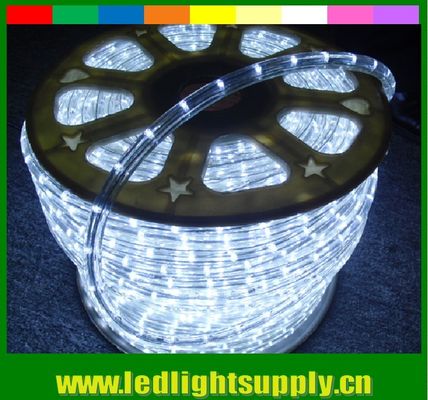 12/24v 1/2'' 2 fio LED luz exterior de Natal corda flex luz
