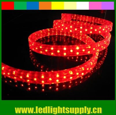 PVC LED corda plana 4 fios à prova d'água xmas casa decoração LED corda luz
