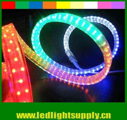 100 metros PVC LED corda luz 4 fios DIP 5mm LED flex corda para clube