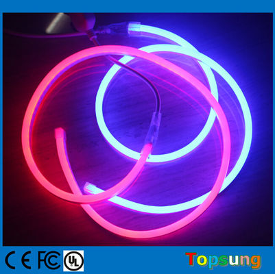 Luz de corda de néon led 8*16mm rgb flex luz de néon com tensões 220/110