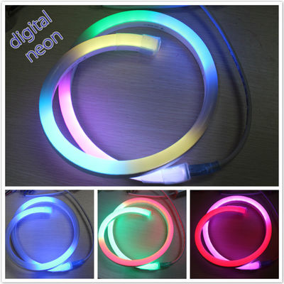 24v dinâmico digital flexível LED de neon luzes coloridas LED digital de neon luzes para venda