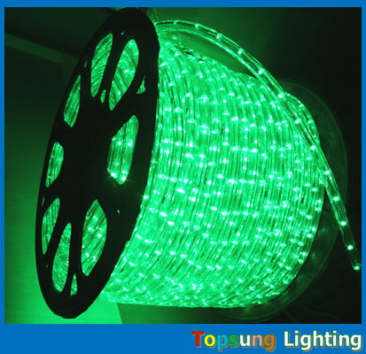 luz de Natal LED 110/220v 2 fio redondo LED luz de corda de néon