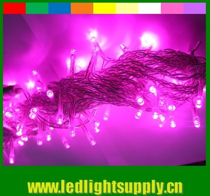 Decoração de festival luz de cordel de fada branca led iluminação de Natal
