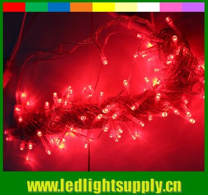 Decoração de festival luz de cordel de fada branca led iluminação de Natal