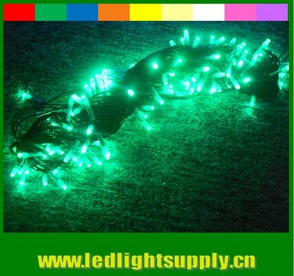 Natal RGBY LED luz de corda fada AC alimentado para decoração