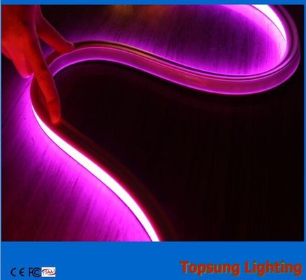 Tubo de PVC roxo LED neon flex 220v 120leds/m para decoração exterior