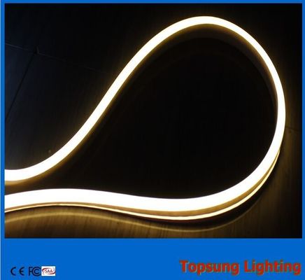 12v LED Strip Lights Quente Branco Bi-Side Neon Flex Luz Impermeável