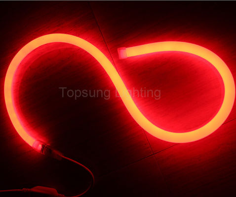 Impressionante LED vermelho flex neon 360 100 LED 12v