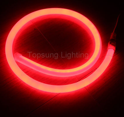 Impressionante LED vermelho flex neon 360 100 LED 12v