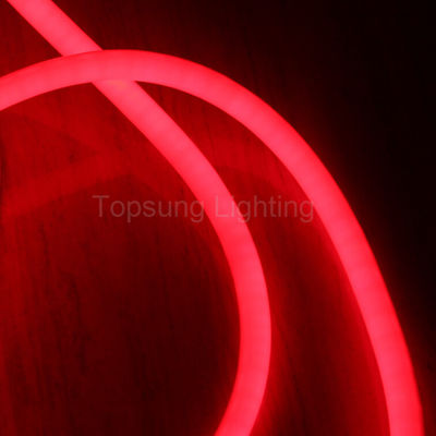 Novo chegada LED de neon vermelho tubo redondo 100 LED 24v
