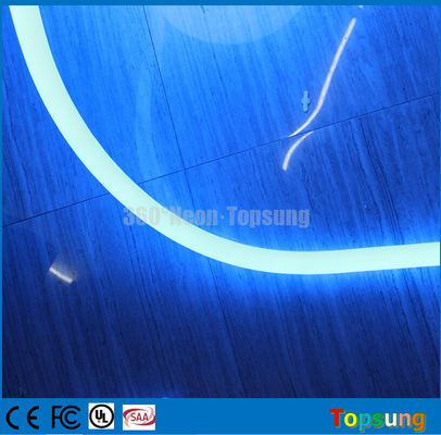 Tubo de neon de 82' 12V 360 graus redondo azul LED flexível para piscina