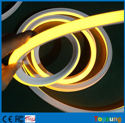 Anti-UV Branco Leite PVC Amarelo LED Neon Flex Luz Para Decoração