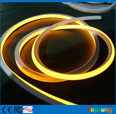 Anti-UV Branco Leite PVC Amarelo LED Neon Flex Luz Para Decoração