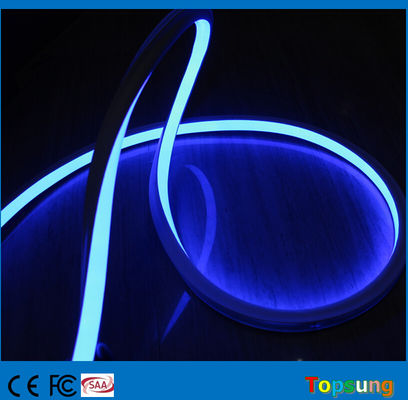 Luz LED de visão superior 16*16m 230v quadrado azul LED neon corda flexível para exterior