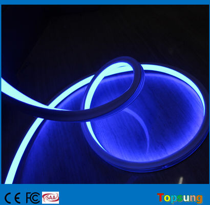 Luz LED de visão superior 16*16m 230v quadrado azul LED neon corda flexível para exterior