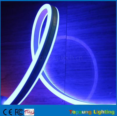 venda a retalho de 230 V, faixa flexível de néon azul LED para edifícios