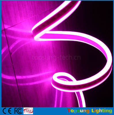 mais vendido 24V duplo lado rosa LED neon corda flexível com alta qualidade