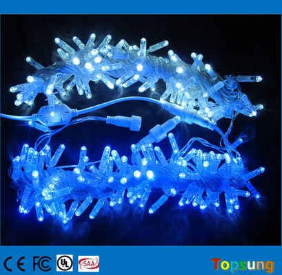10m azul brilho LED luzes de cordas de Natal decorativo + controlador 100 lâmpadas