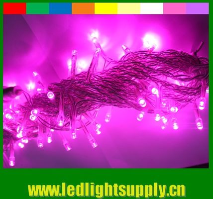 127v LED roxo luz de linha exterior à prova d'água 100 led Topsung Lighting