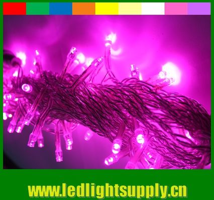 127v LED roxo luz de linha exterior à prova d'água 100 led Topsung Lighting