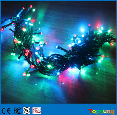 10m ligável Anti-Frio 5mm mudança de cor exterior de Natal LED luzes de corda
