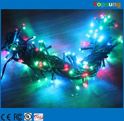 200 LED Twinkle RGB LED string IP65 com controlador para decoração de Natal ao ar livre
