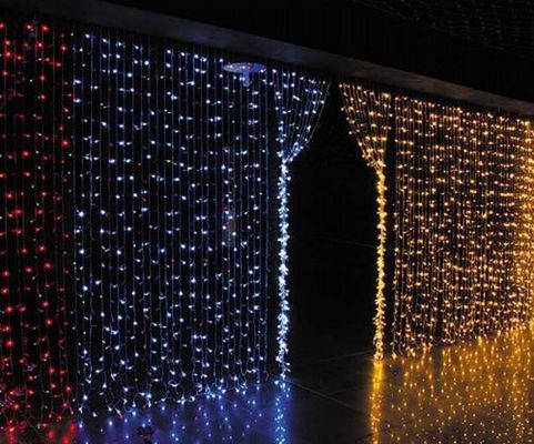 Super brilhante 24V fada iluminação interior de Natal cortina para edifício