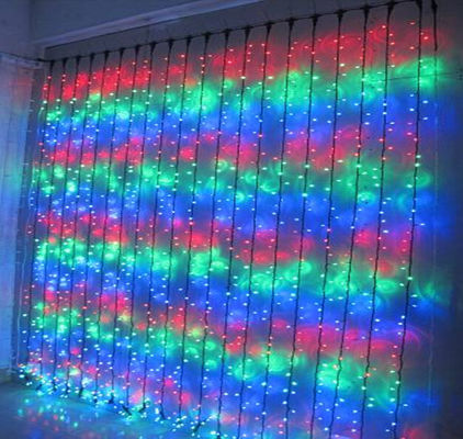 2016 novo 277v fada exterior luzes de Natal cortina à prova d'água para o exterior