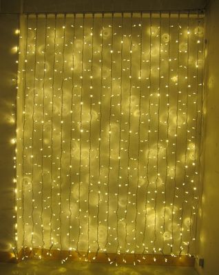 Venda quente novo desenhado 24 cortina de Natal decorar luz para o exterior