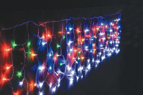 Novas luzes de Natal de 110V luzes de gelo para o exterior