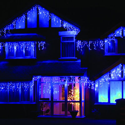 Venda a granel de luzes de Natal de 24 V luzes de gelo para edifícios