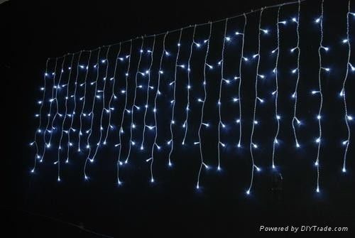 2016 novo projetado 240V luzes de Natal à prova d'água luzes de gelo exterior para edifícios