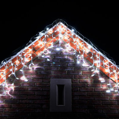 Venda a quente LED 110V luzes de Natal à prova d'água luzes de gelo para edifícios