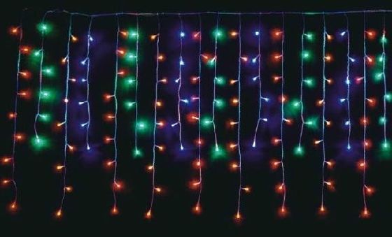 Nova chegada LED 24V luzes de Natal à prova d'água luzes de gelo solar para o exterior