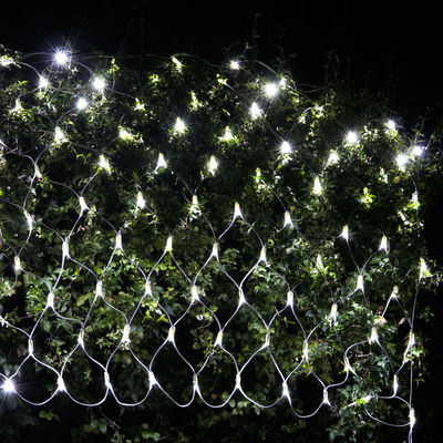 Venda a retalho de luzes de cordas decorativas de Natal de 12 V luzes de rede de led para edifícios