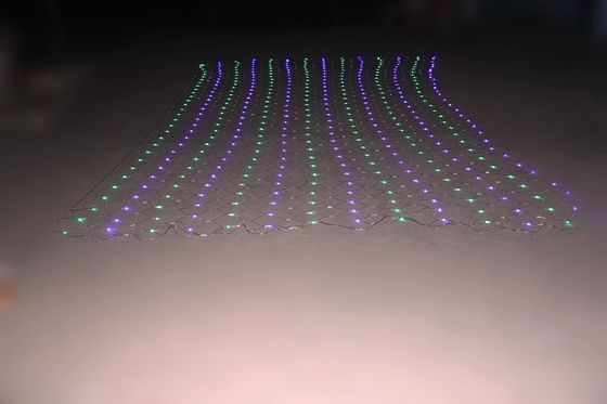 2016 novo projetado 240V luzes de Natal led cordas luzes decorativas rede para edifícios