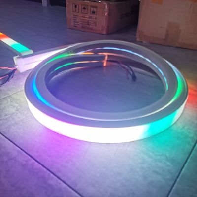 China Fábrica quadrada 12v 24v Led Neon Flexible Strip Led Neon Flex luzes de navegação lichterkette tubo de neon 40mm