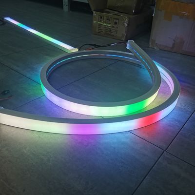 Topsung 50*25mm LED neon flex strip 24v LED neon light silicone neon rope 12v lâmpadas e tubos de neon