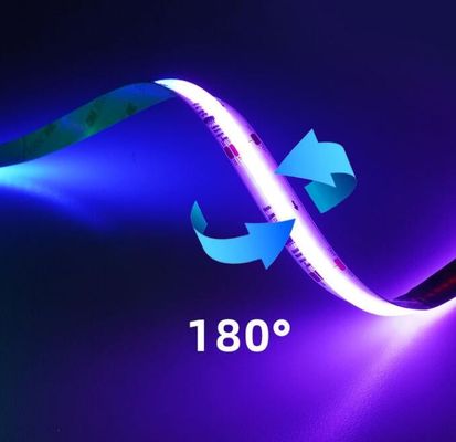 Magia colorida COB RGB LED de faixa pixel 12V inteligente alta densidade 720 LED/m digital COB luzes de faixa
