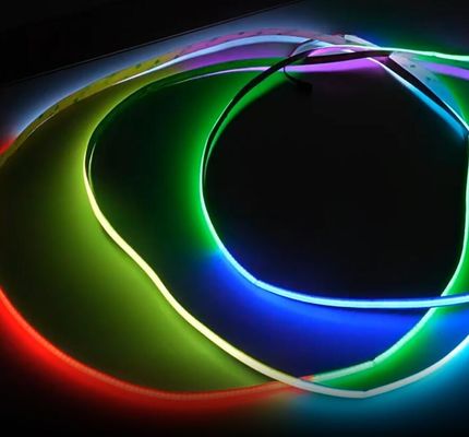Topsung Dream Color LED endereçável 720leds/m RGB Pixel COB Light Strips iluminação