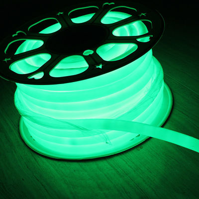 110V 360 graus de emissão 16mm redondo de luz de neon LED flex luz de Natal verde