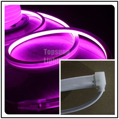 Venda a quente 16*16mm de forma quadrada neon flex 110v tubo de neon led rosa ip68