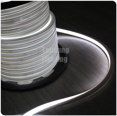 tubo flexível de néon de LED branco de 16*16 mm quadrado, de corrente alternada de 220 V, para edifícios IP68