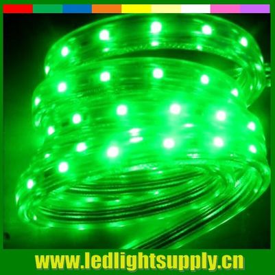 SMD5050 220V resistente à água IP65 LED neon flexível faixa verde