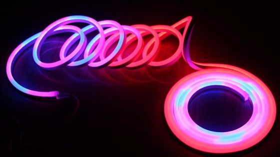 14*26mm luzes de néon multicolor LED de Natal digitais para quartos
