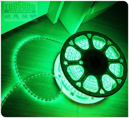Impressionante fita de LED AC de 110V 5050 smd verde 60LED / m fita flexível LED fita