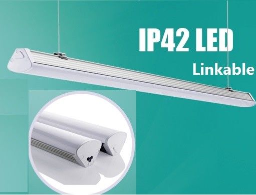 Luz LED linear de qualidade estável 2F 20W fixação de iluminação suspensão luz LED ligável