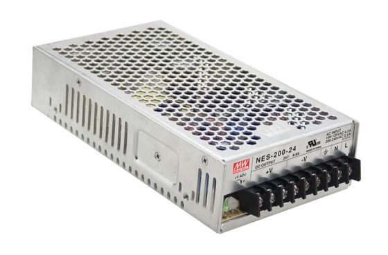 2017 novo MEAN WELL original NES-200-12 12V 17A enquanto 12V 204W Single Output Switching Power Supply